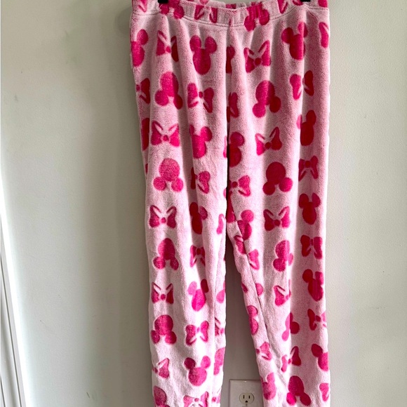 Disney Minnie Mouse Pink Pajama Set woman’s szS - Picture 7 of 10